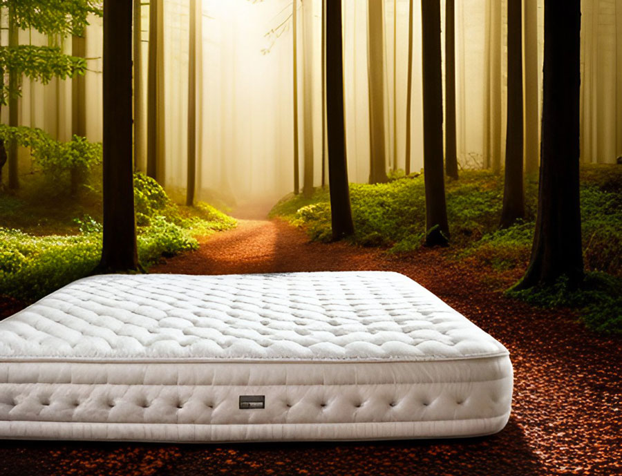 A Mattresses in The Forest