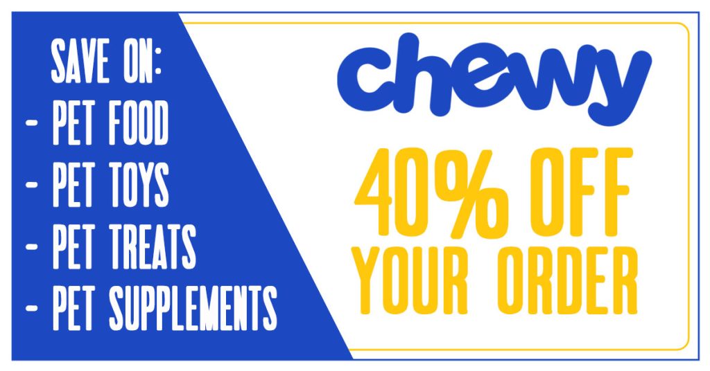 Chewy 40% Off Coupon