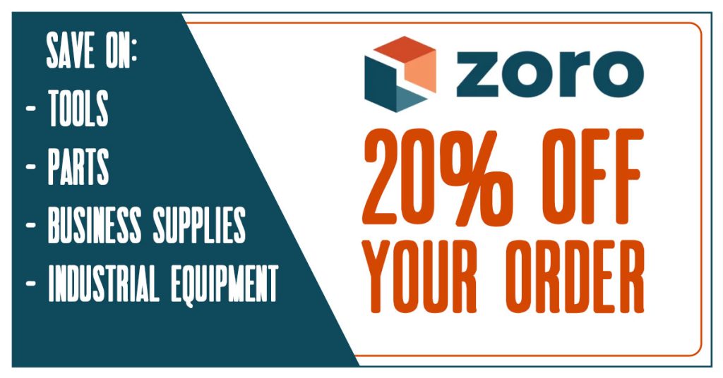 Zoro 20% Off Banner