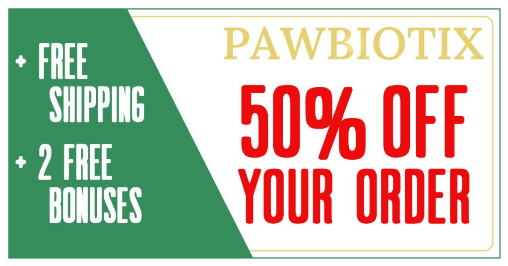 Pawbiotix 50% Off Coupon