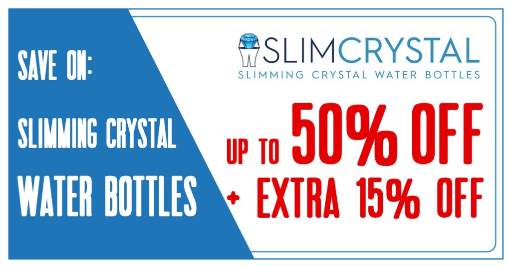 SLIMCRYSTAL up to 50% + an Extra 15% Off Coupon