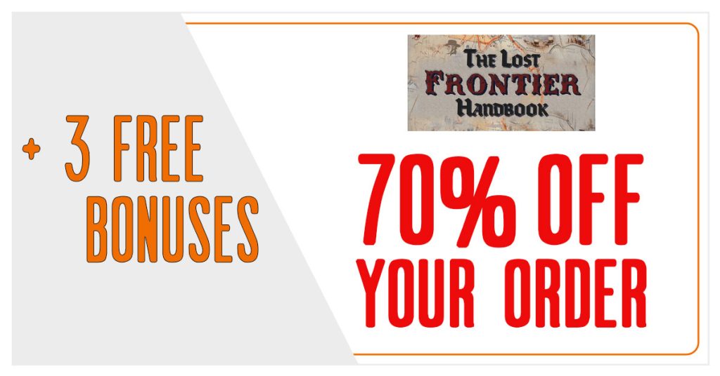The Lost Frontier Handbook 70% Off Coupon