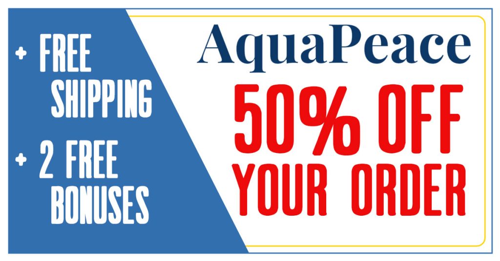 AquaPeace 50% Off Coupon