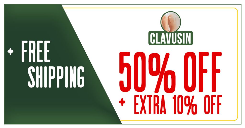 Clavusin 50% Off + 10% Off Coupon