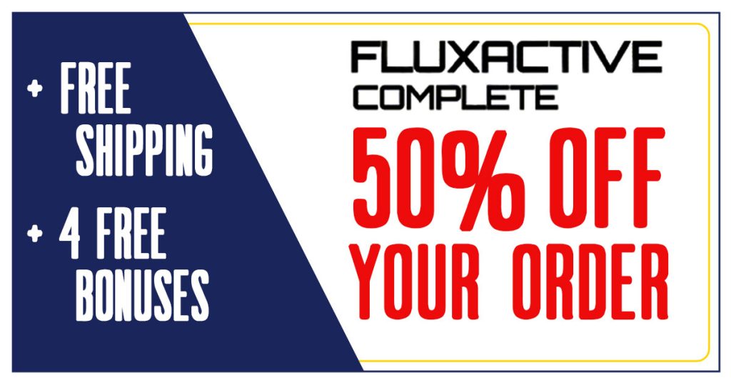 Fluxactive 50% Off coupon