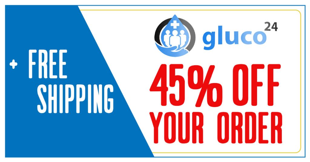 Gluco24 45% Off Coupon