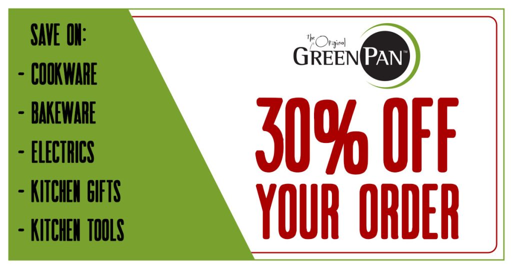 GreenPan 30% Off Coupon