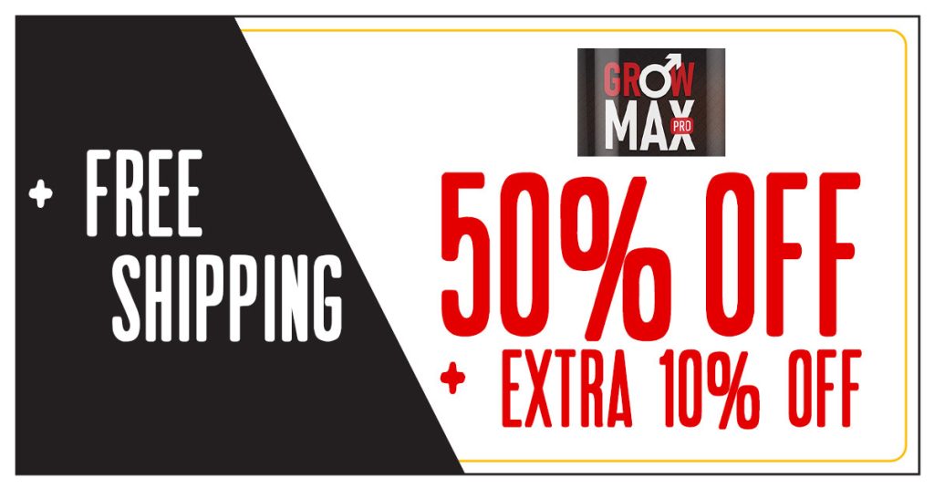 Grow Max Pro 50% Off + 10% Off Coupon