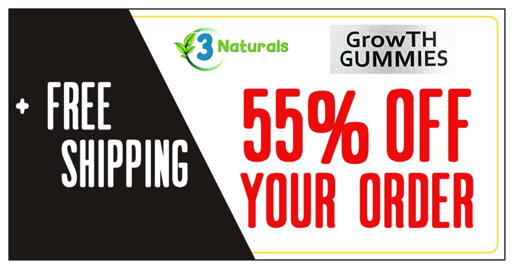 GrowTH Gummies 55% Off Coupon