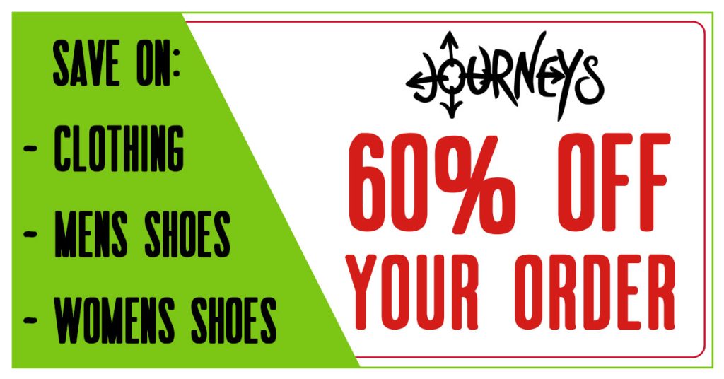 Journeys 60% Off Coupon