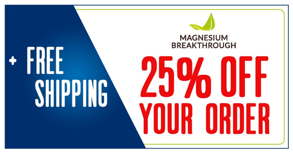Magnesium Breakthrough 25% Off Coupon