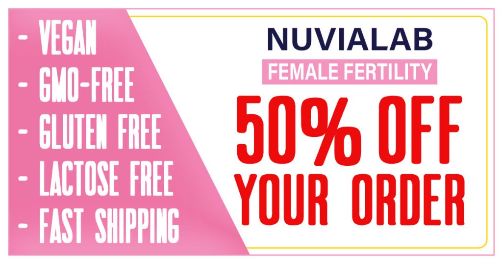 NuviaLab Female Fertility 50% Off Coupon