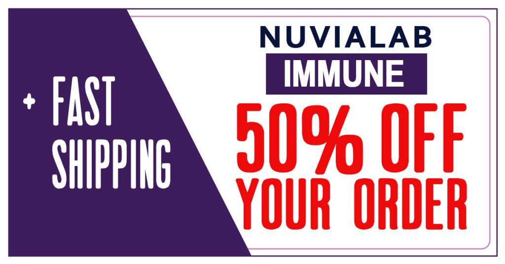 NuviaLab Immune 50% Off Coupon