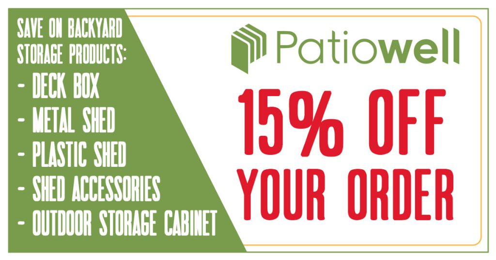 PatioWell 15% Off Coupon