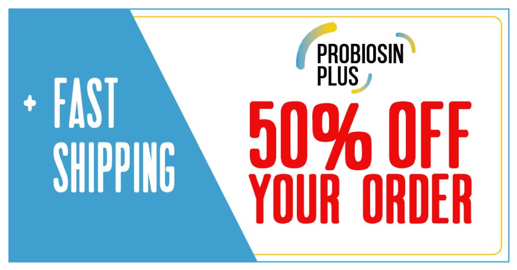 Probiosin Plus 50% Off Coupon