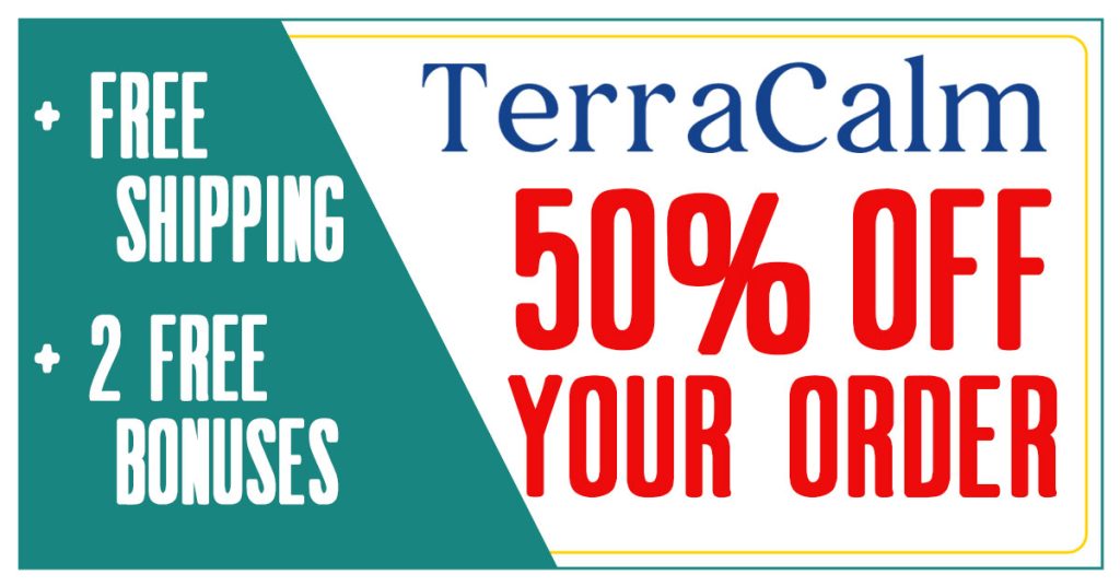 TerraCalm 50% Off Coupon