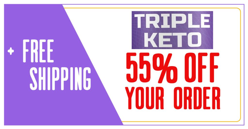 Triple Keto 55% Off Coupon