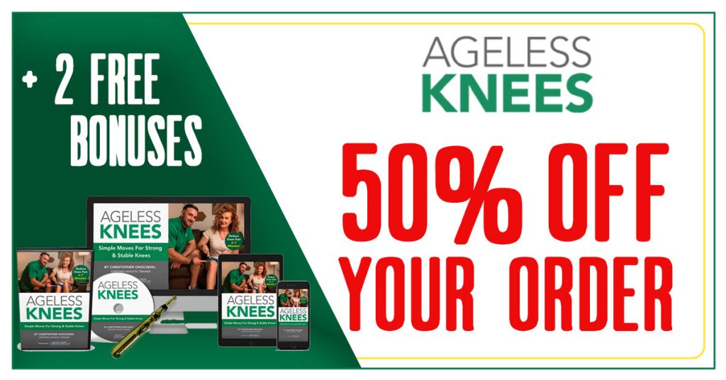 Ageless Knees 50% Off Coupon