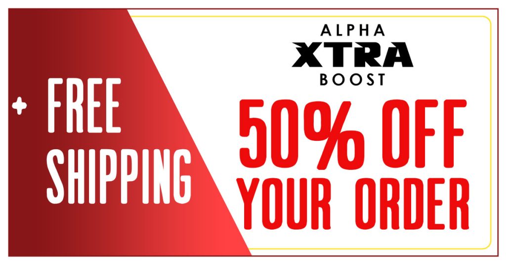 Alpha Xtra Boost 50% Off Coupon
