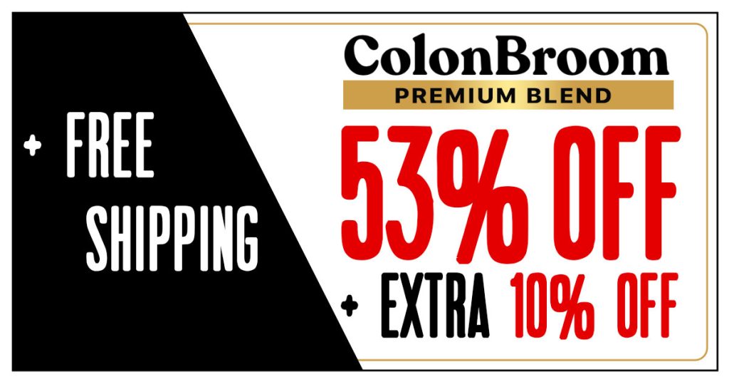 ColonBroom Premium 53% Off + 10% Off Coupon