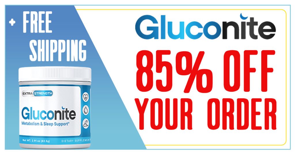 Gluconite 85% Off Coupon
