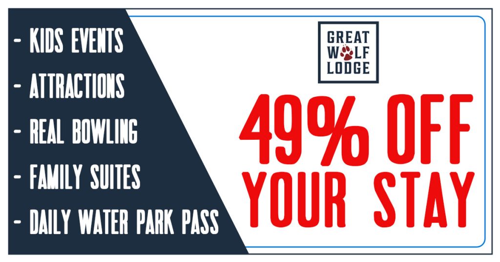 Great Wolf Lodge 49% Off Coupon