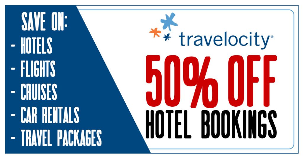 Travelocity 50% Off Coupon