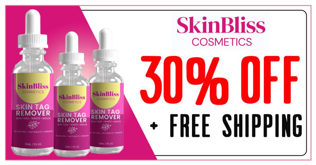 Bliss- Skin Tag Remover 30% Off Coupon