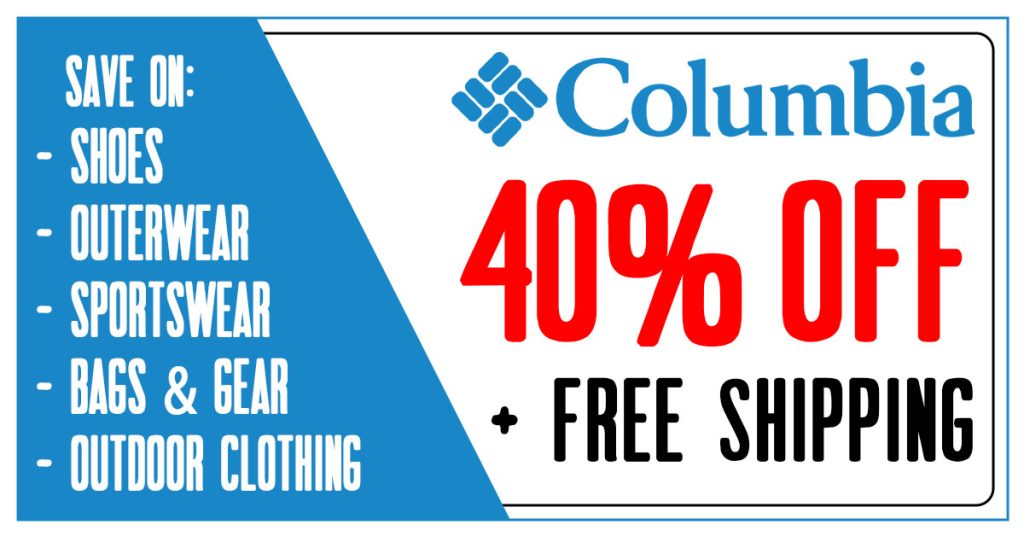 Columbia 40% Off Coupon
