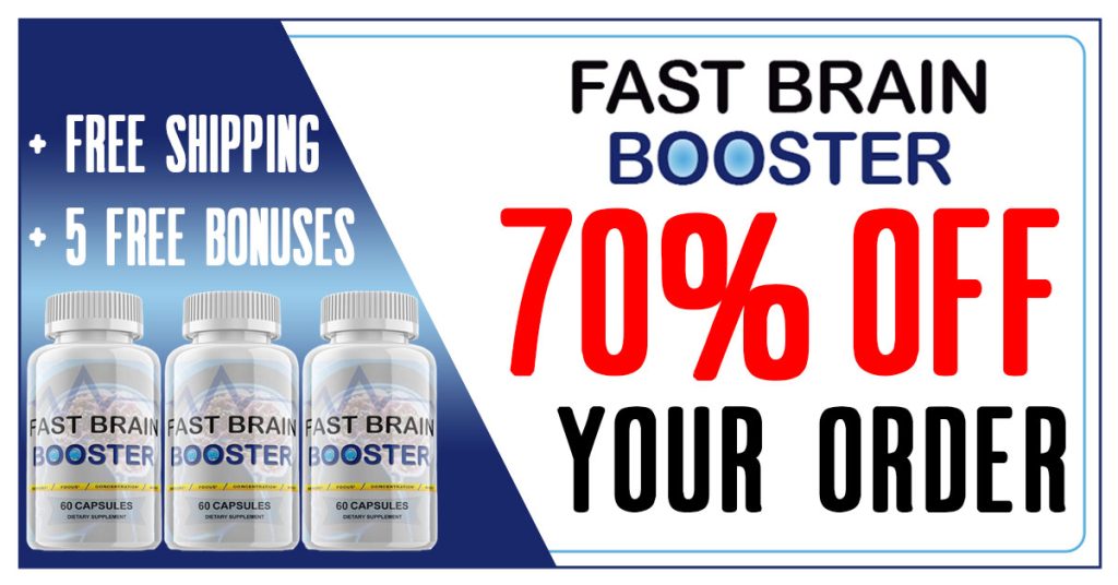 Fast Brain Booster 70% Off Coupon