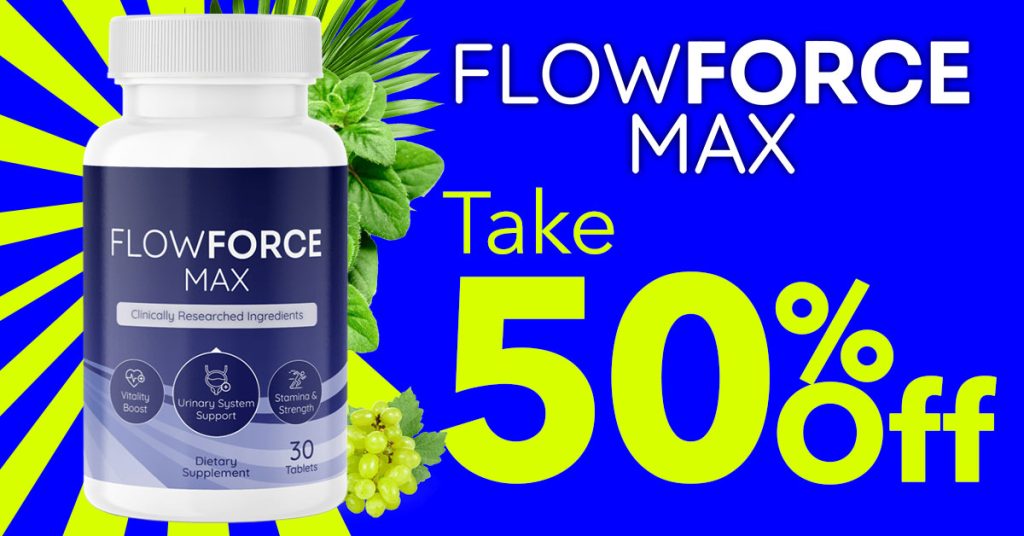 FlowForce Max 50% Off Coupon