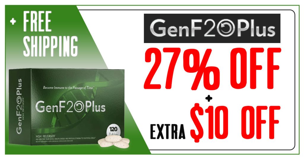 GenF20 Plus 27% Off + $10 Off Coupon