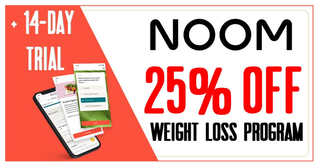 Noom 25% Off Coupon