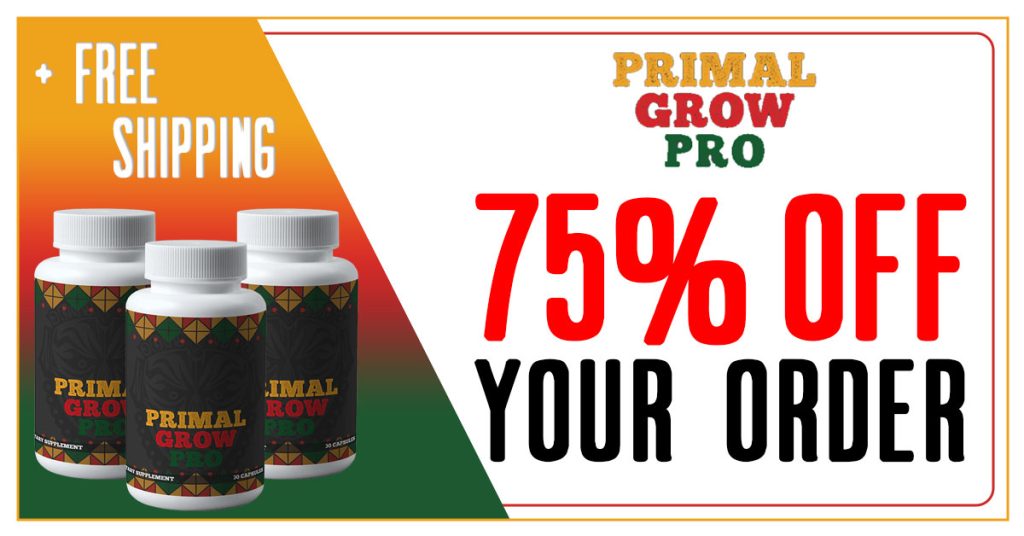 Primal Grow Pro 75% Off Coupon