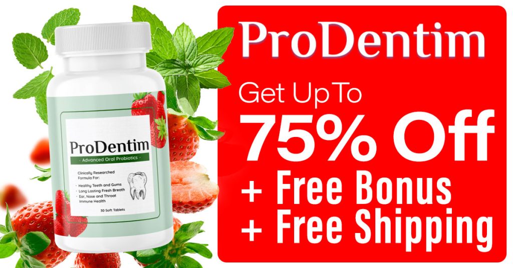 ProDentim 75% Off Coupon