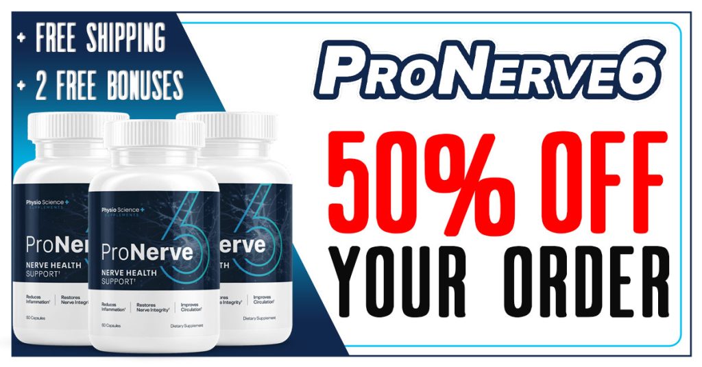 ProNerve6 50% Off Coupon