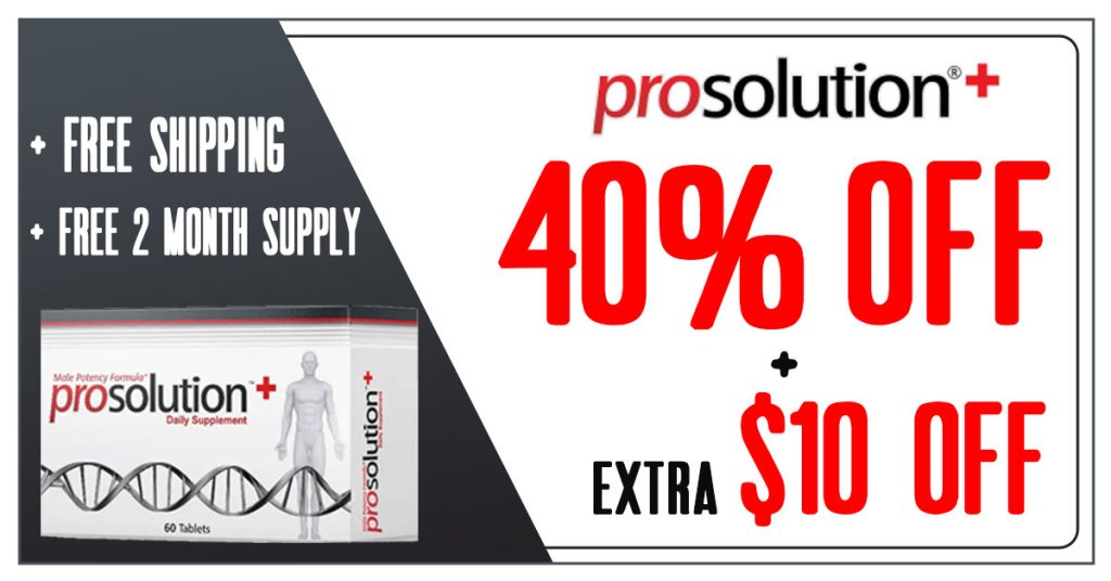 ProSolution Plus 40% Off + Extra $10 Off Coupon