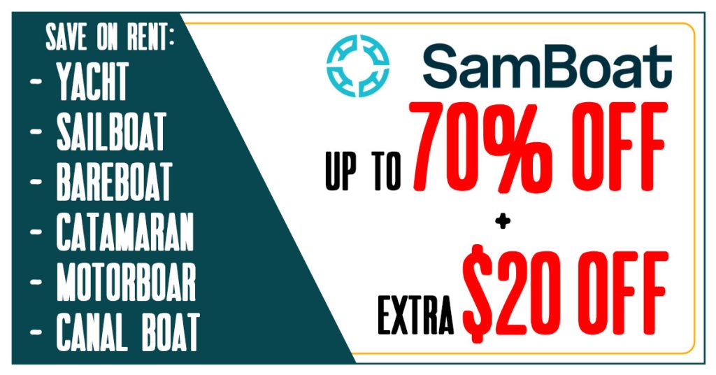 SamBoat 70% Off + $20 Off Coupon