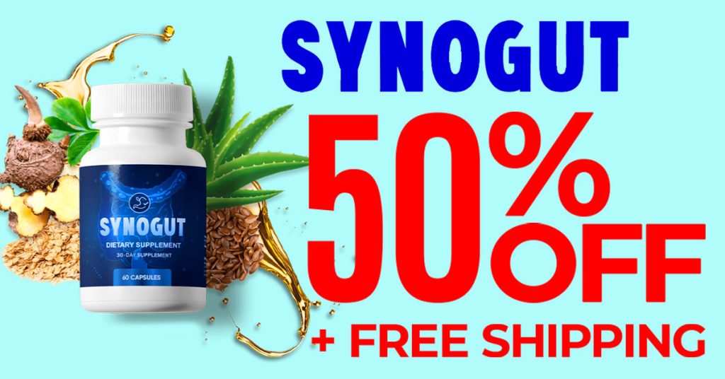 Synogut 50% Off Coupon