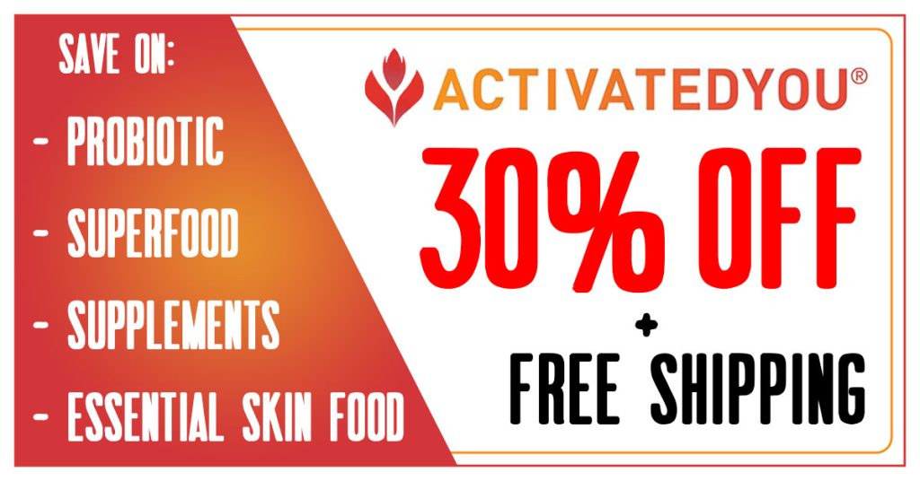 Activated You 30% Off Coupon Code