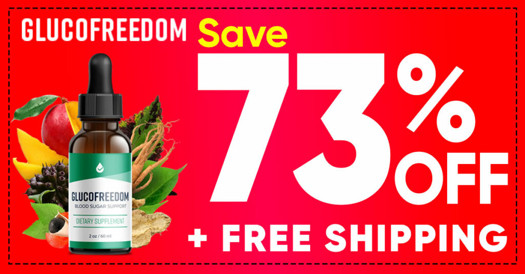 GlucoFreedom 73% Off Coupon