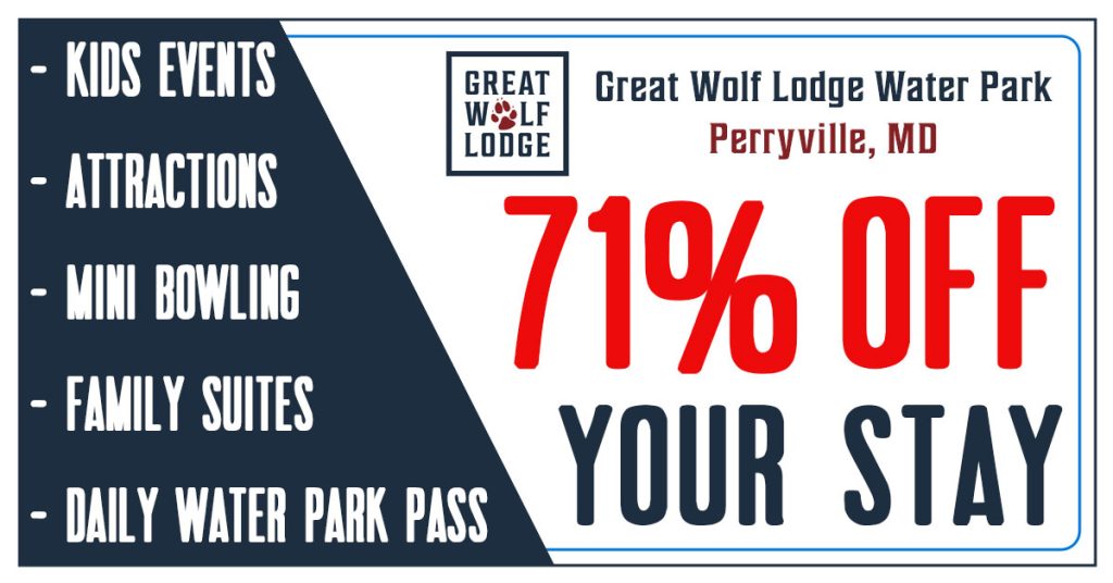 Great Wolf Lodge, Perryville 71% Off Coupon