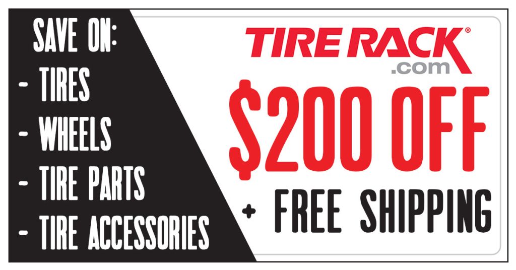 Tire Rack $200 Off Coupon