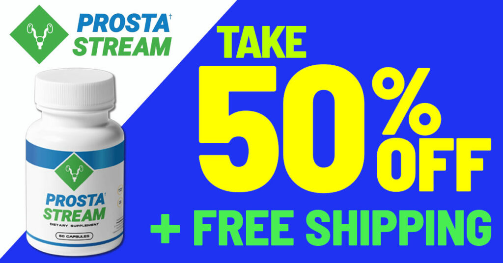 ProstaStream 50% Off Coupon