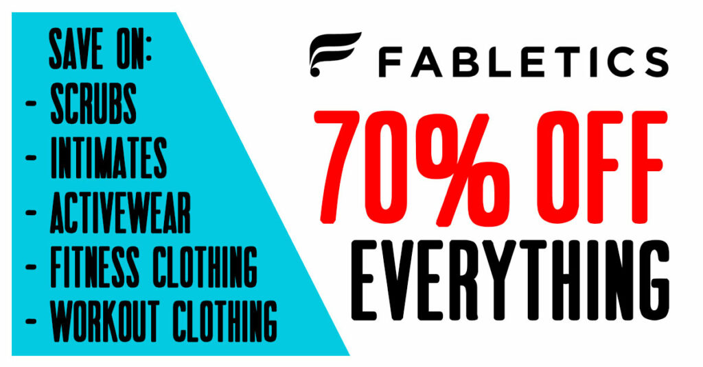 Fabletics 70% Off Coupon