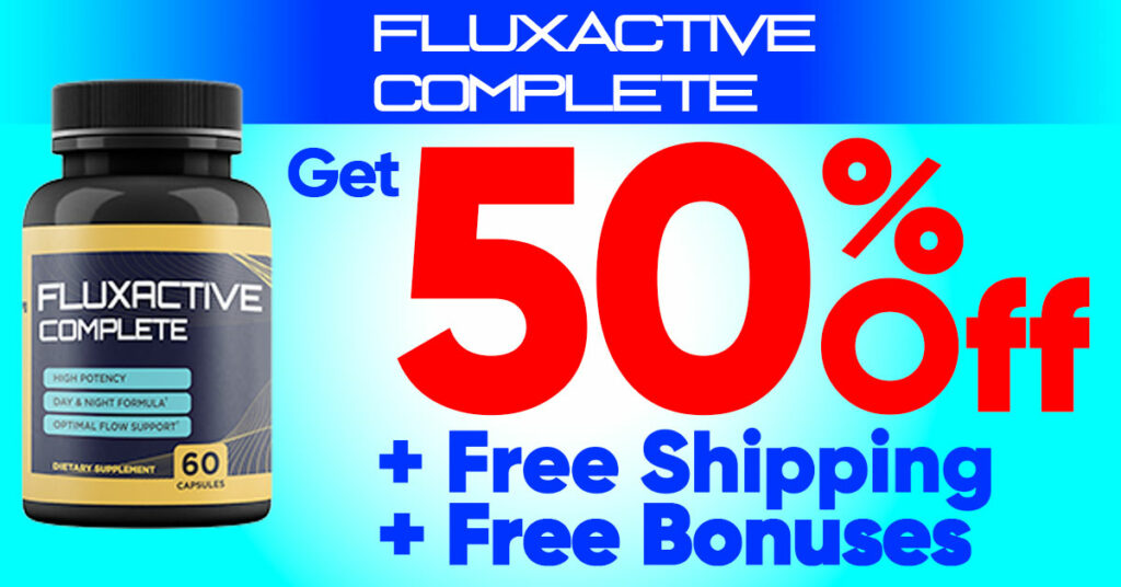 Fluxactive 50% Off Coupon
