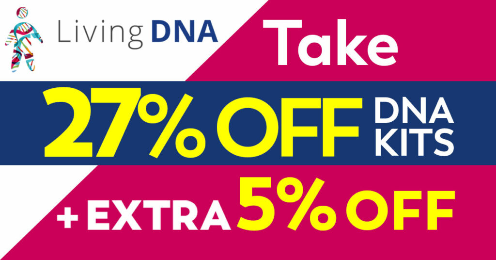Living DNA 27% Off + Extra 5% Off