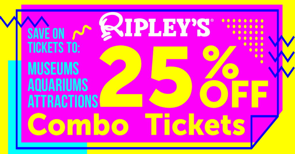 Ripley's 25% Off Coupon