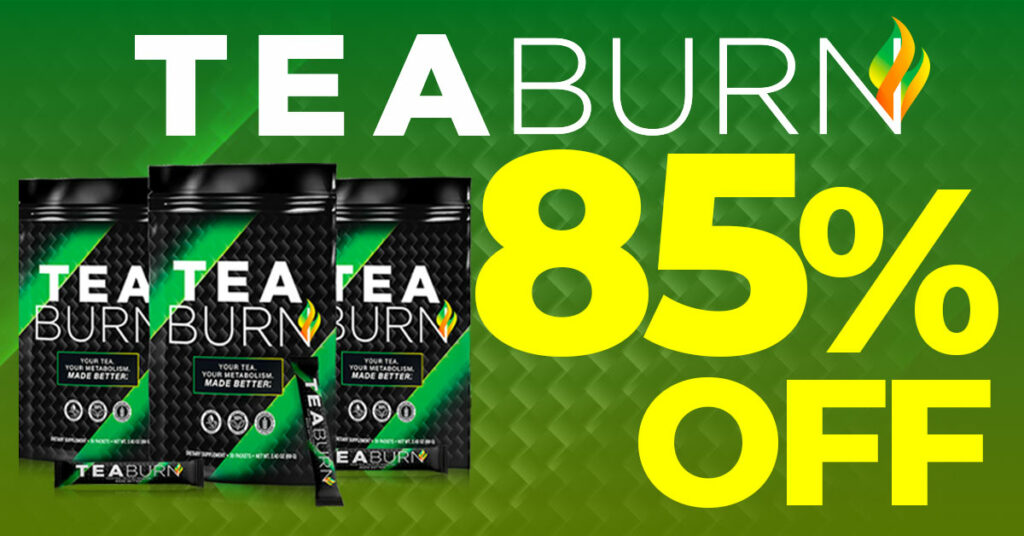 Tea Burn 85% Off Coupon