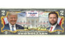 Trump Vance 2024 Collectible $2 Bill Logo